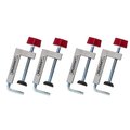 Milescraft Universal Fence Clamp Kit, 4 Pack 7209